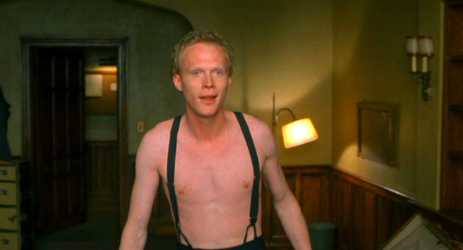 Anthony Rapp as "Bender" in A Beautiful Mind.