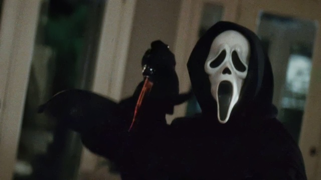 Scream presents a post-modern look at the slasher genre.