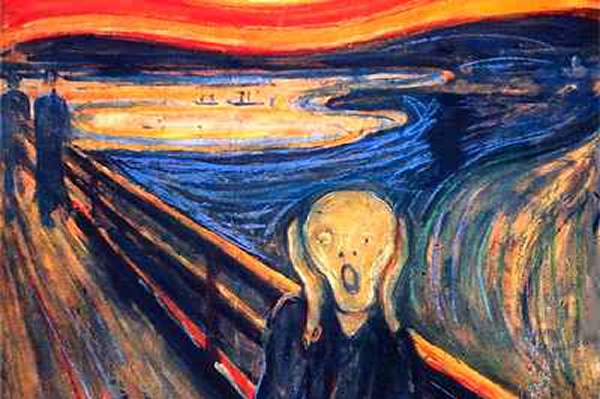 The Scream Painting by Edvard Munch (1893)